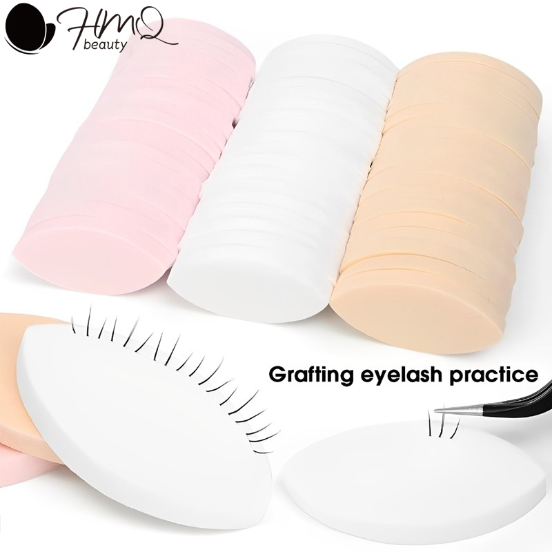Beauty Makeup Training - 50/10 szt. Miękkie, wielokrotnego użytku podkładki