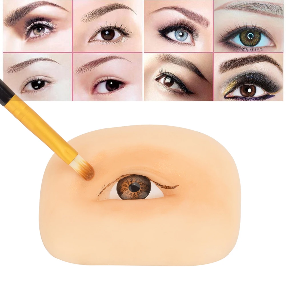Beauty Makeup Training - Silikonowa praktyka treningowa Skóra Miękki bioniczny