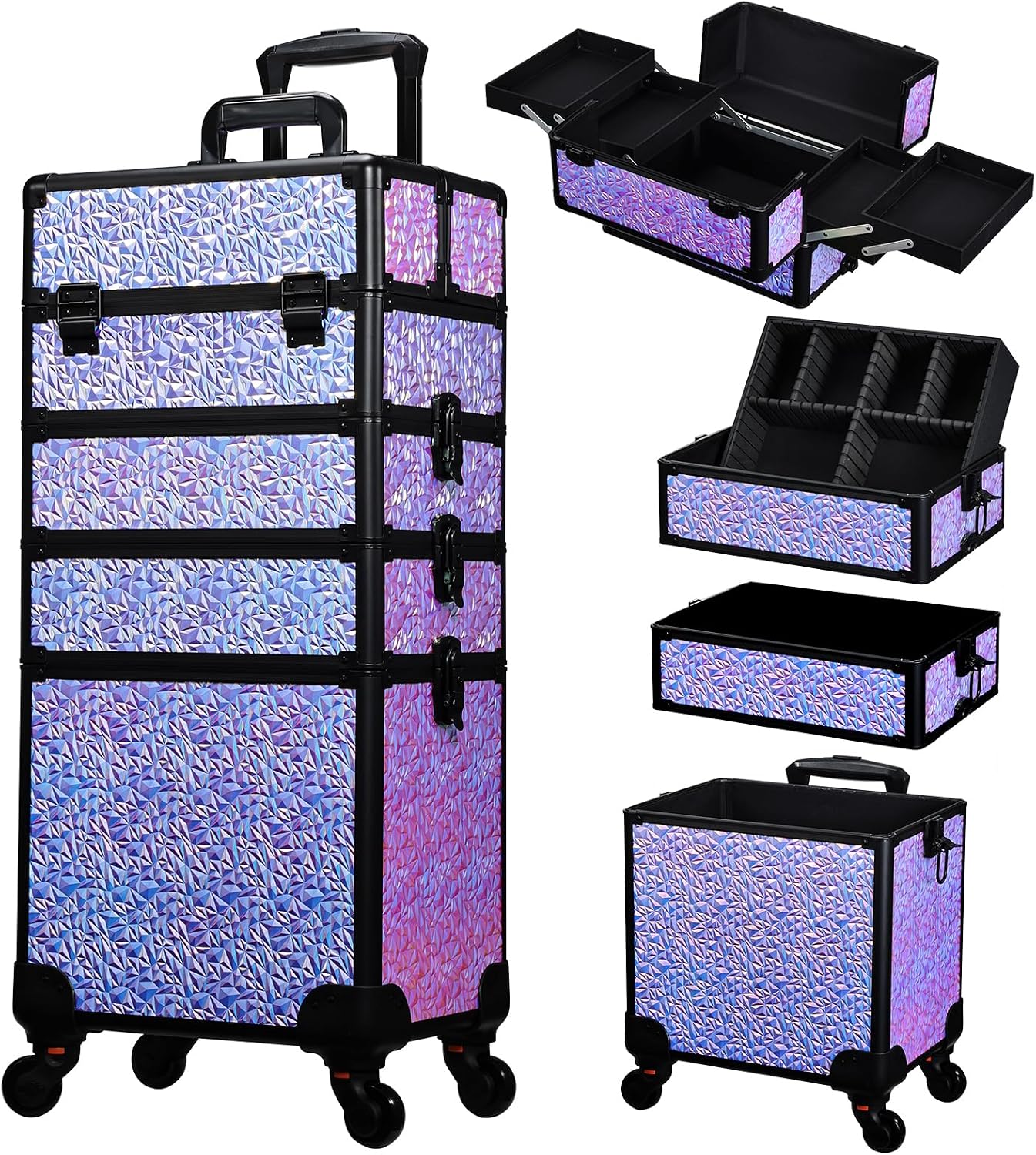 Beauty Makeup Vanity Set - Wózek na kółkach do makijażu, duży
