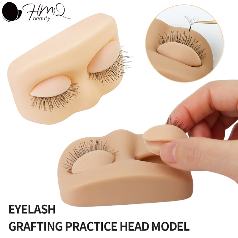 Beauty Makeup Training - Główka treningowa do przedłużania rzęs z