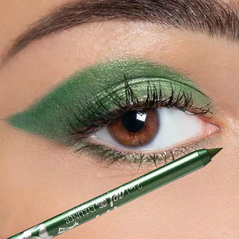 Eyeshadow Glitter Pigment - 2 w 1 Matowy eyeliner do
