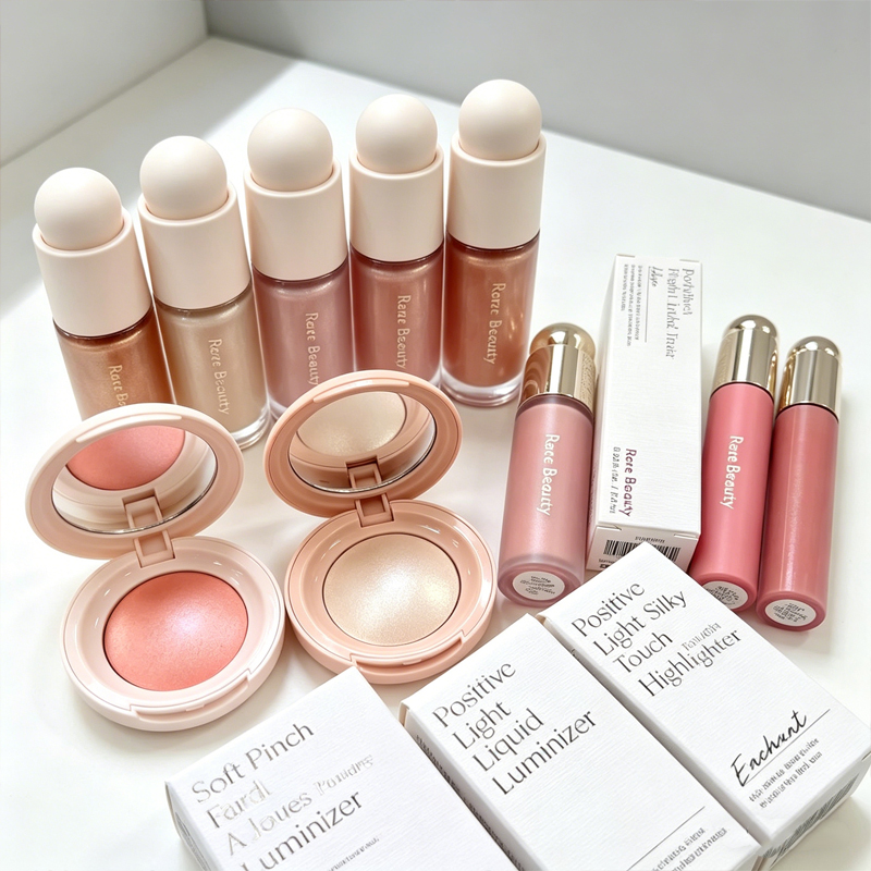 Zestaw do makijażu twarzy Rare – Rare Beauty Makeup Highlighter recenzja i cena