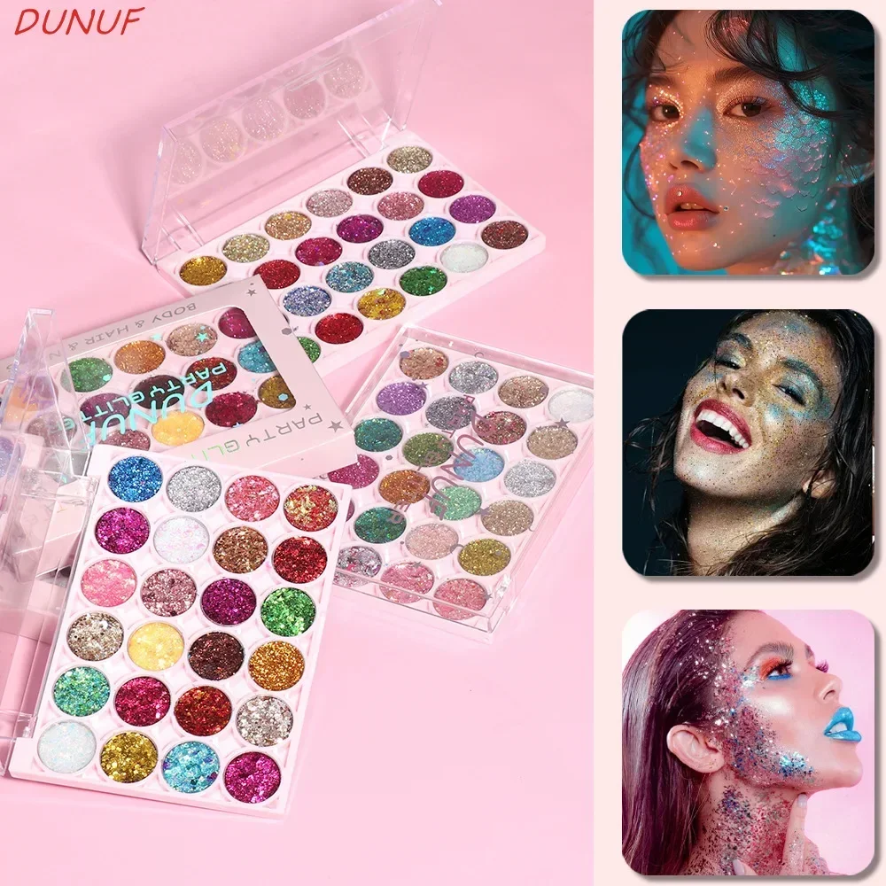 Paleta żeli z brokatem do ciał – Eyeshadow Glitter Pigment recenzja i cena