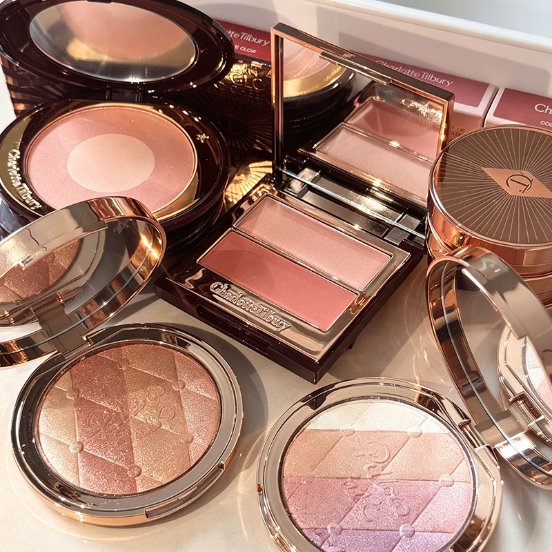 Paleta rozświetlaczy CT Diamon – Rare Beauty Makeup Highlighter recenzja i cena