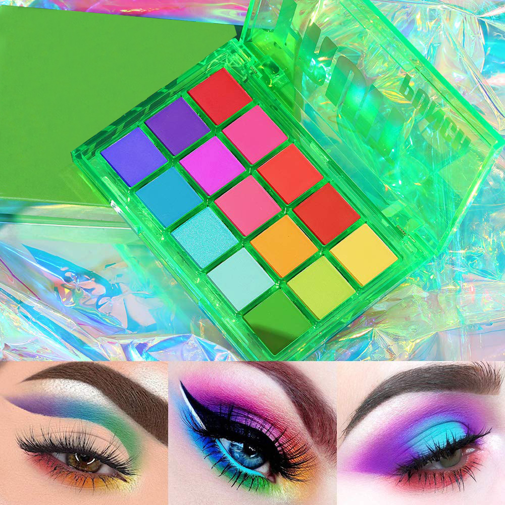 15-kolorowy zestaw palet cieni – Eyeshadow Glitter Pigment recenzja i cena
