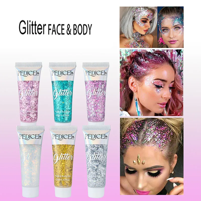 Żelowy krem z brokatem do twar – Eyeshadow Glitter Pigment recenzja i cena
