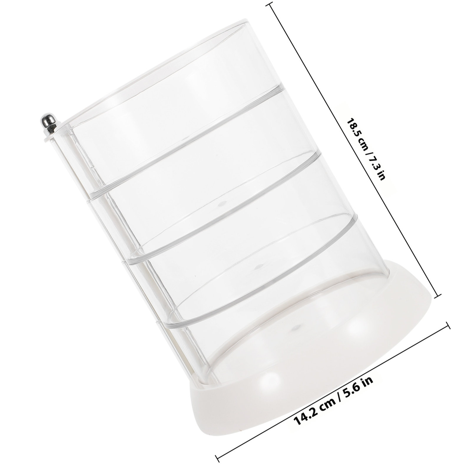 4-poziomowy obrotowy organizer – Beauty For You Makeup recenzja i cena