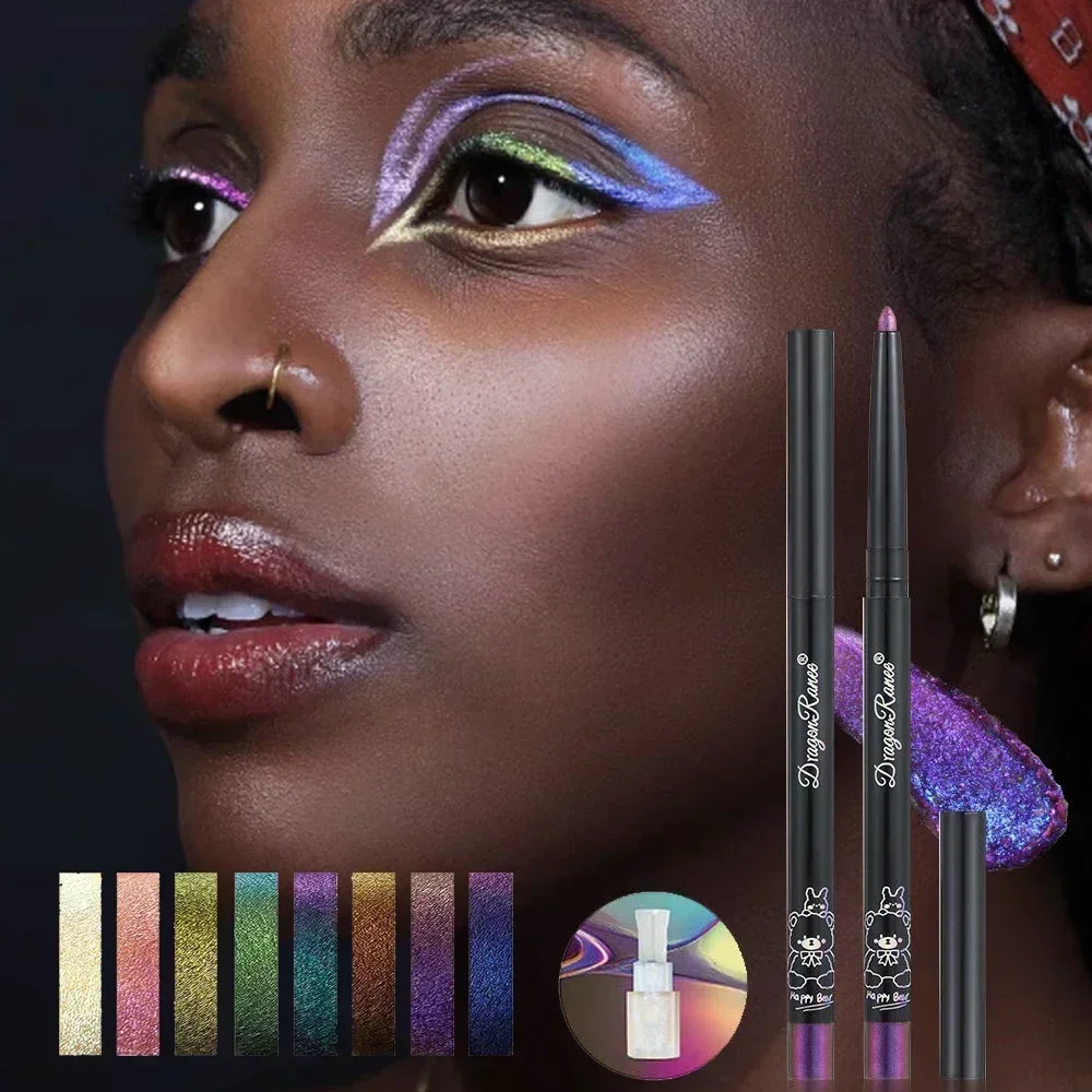 Wielokolorowy chromowany eyeli – Eyeshadow Glitter Pigment recenzja i cena