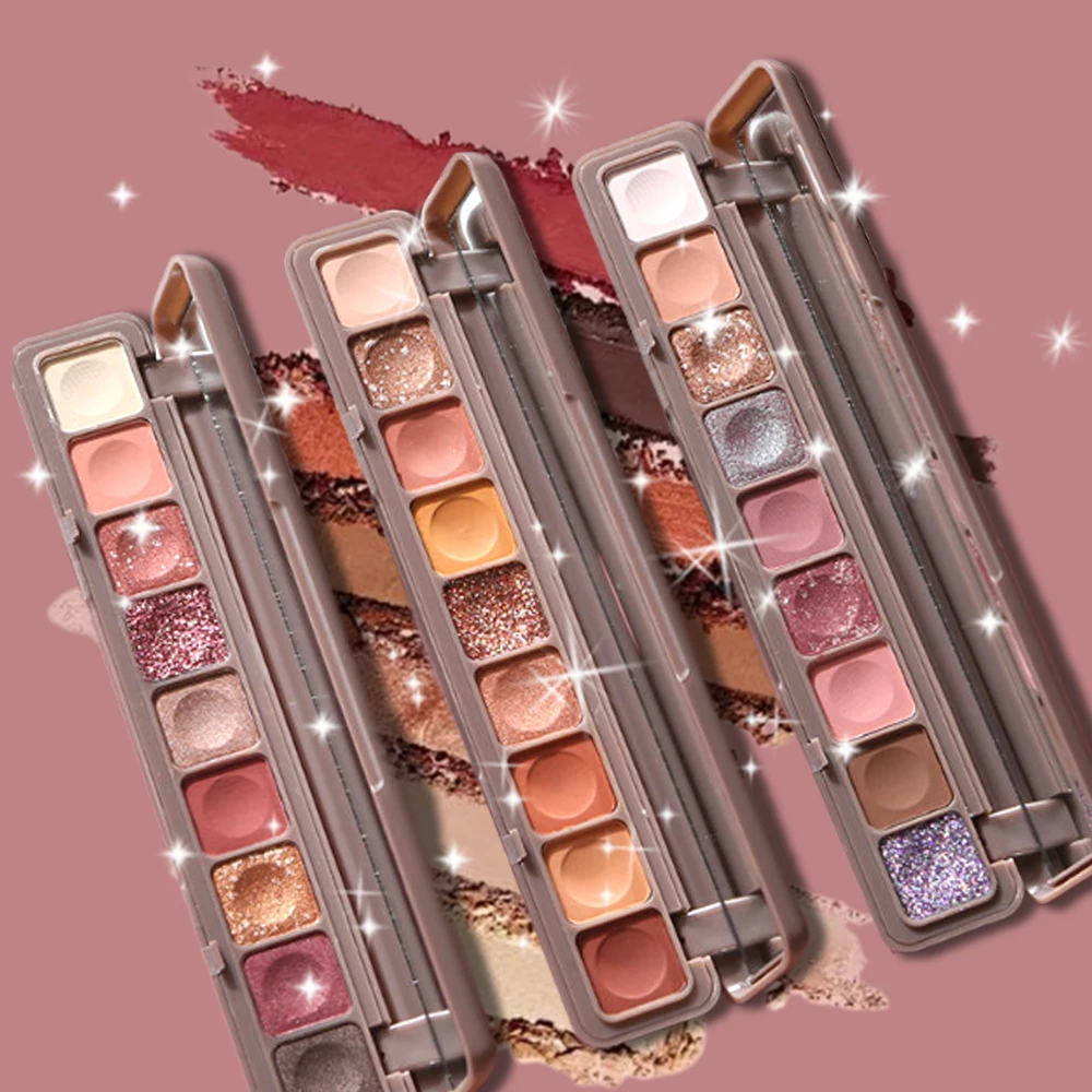 9-kolorowy brokatowy cień do p – Eyeshadow Glitter Pigment recenzja i cena